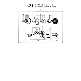 FIG 71. GENERATOR COMPONENT PART