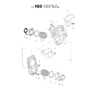 FIG 103. V-DRIVE HOUSING