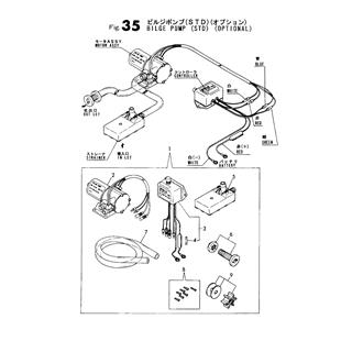 FIG 35. BILGE PUMP(STD)(OPTIONAL)