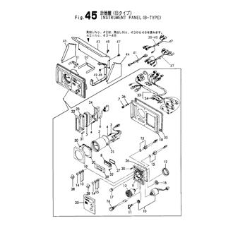 FIG 45. INSTRUMENT PANEL(B-TYPE)