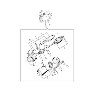 FIG 43. (33A)STARTING MOTOR(24V)