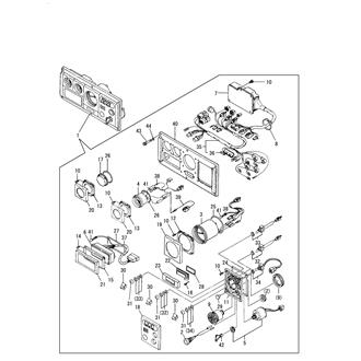 FIG 45. (36B)INSTRUMENT PANEL(24V,C-TYPE)