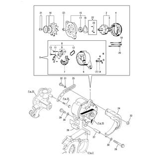 FIG 33. GENERATOR(12V)(HITACHI)(TO JUN., 2012)