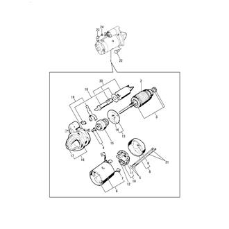 FIG 42. (32A)STARTING MOTOR(24V)