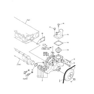 FIG 24. COOLING FRESH WATER PUMP