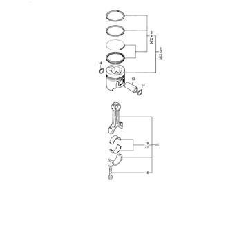 FIG 16. PISTON & CONNECTING ROD