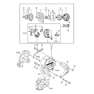 FIG 37. GENERATOR(12V-35A)(HITACHI)(UP TO JUN., 2012)