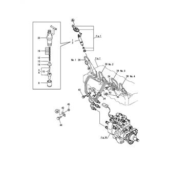 FIG 31. FUEL INJECTION VALVE & FUEL INJECTION PIPE