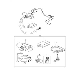 FIG 49. (21A)BILGE PUMP(DX)(OPTIONAL)