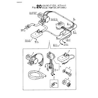 FIG 20. BILGE PUMP(DX,OPTIONAL)