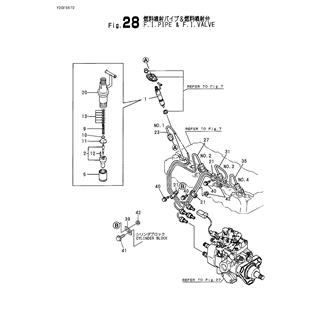 FIG 28. FUEL INJECTION PIPE & FUEL INJECTION VALVE