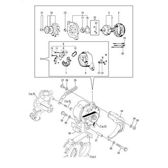 FIG 34. GENERATOR(12V-35A)(HITACHII)(TO JUN., 2012)