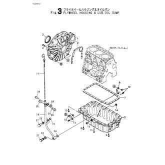 FIG 3. FLYWHEEL HOUSING&LUB. OIL SUMP