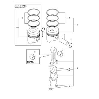 FIG 12. PISTON & CONNECTING ROD