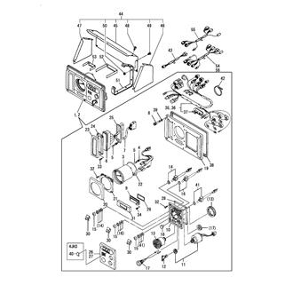 FIG 35. INSTRUMENT PANEL(B-TYPE)(12V)