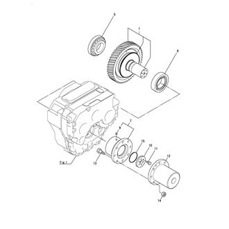 FIG 6. OUTPUT SHAFT & COUPLING