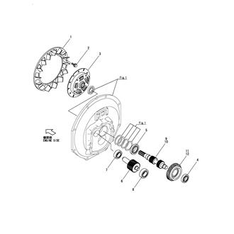 FIG 2. INPUT SHAFT & SUPPORT SHAFT