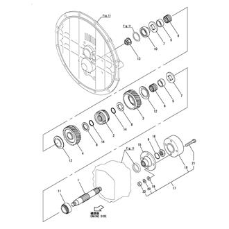 FIG 13. OUTPUT SHAFT