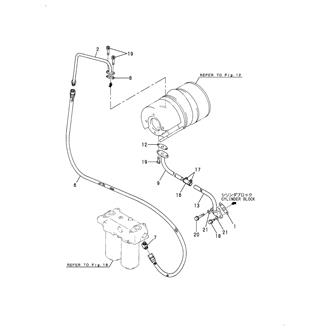 FIG 21. LUB. OIL PIPE(TURBOCHARGER)