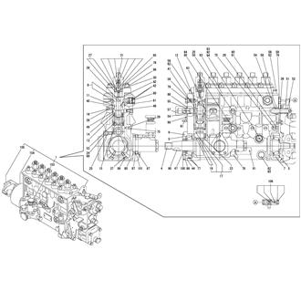 FIG 33. FUEL INJECTION PUMP(LAKE BIWA SPEC.)