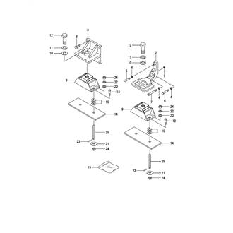 FIG 96. (6L)MOUNTING FOOT(ZF286)(SHOCK ABSORBER SPEC.)