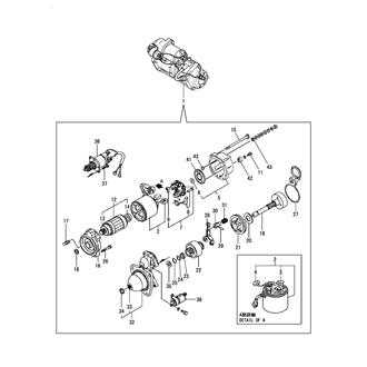 FIG 60. (49A)STARTER MOTOR(INNER PARTS)(EARTH FLOAT TYPE)