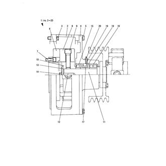 FIG 46. FPTO ELECTTON CLUTCH(BF500/OPTIONAL)