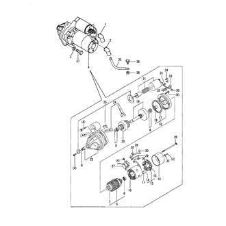 FIG 37. STARTING MOTOR(OPTIONAL)