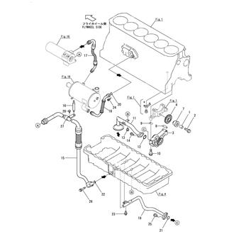 FIG 19. LUB. OIL PUMP & LUB. OIL PIPE