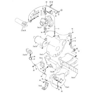 FIG 20. LUB. OIL PIPE(TURBOCHARGER)