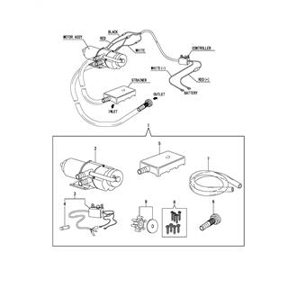 FIG 92. (35A)BILGE PUMP(12V SPEC.)(OPTIONAL)