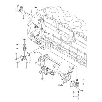 FIG 23. LUB. OIL PIPE(CYLINDER BLOCK)