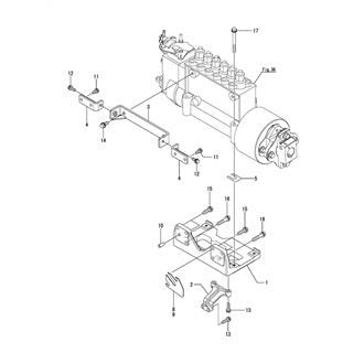 FIG 42. BRACKET(FUEL INJECTION PUMP)