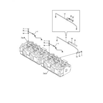 FIG 44. FUEL PIPE(RETURN)