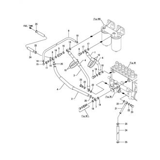 FIG 45. FUEL PIPE(PUMP - FILTER)