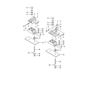 FIG 76. (7C)MOUNTING FOOT(CLUTCHLESS)(SHOCK ABSORBER SPEC.)