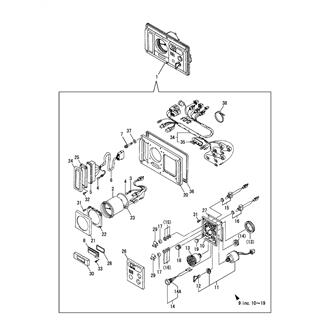 FIG 115. (58B)INSTRUMENT PANEL(B-TYPE)(12V SPEC.)