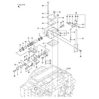 FIG 15. F/R CHANGEOVER VALVE(ELECTRONIC TROLLING SPEC.)