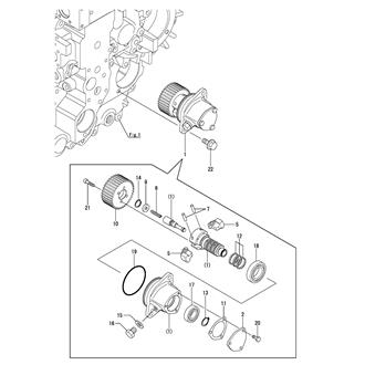 FIG 20. EB TROLLING(GOVERNOR VALVE)(WITHOUT TRAILING PUMP SPEC.)