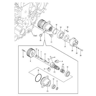 FIG 21. EB TROLLING(GOVERNOR VALVE)(TRAILING PUMP SPEC.)