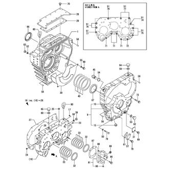 FIG 1. CLUTCH HOUSING(YXH2-130-7/7S/8)