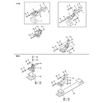 FIG 6. MOUNTING FOOT(FOOT CHANGE EQUIP)