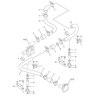 FIG 24. COOLING PIPE(SEA WATER)(OPTIONAL)