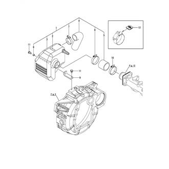 FIG 13. AIR INTAKE SILENCER