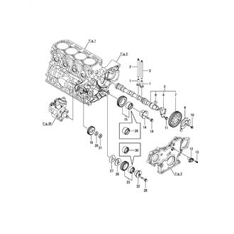 FIG 16. CAMSHAFT & DRIVING GEAR