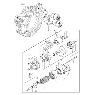 FIG 36. STARTER MOTOR