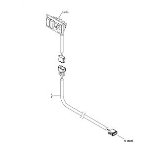 FIG 88. (60E)EXTENSION HARNESS(FOR S2 DRIVE)(OPTIONAL)