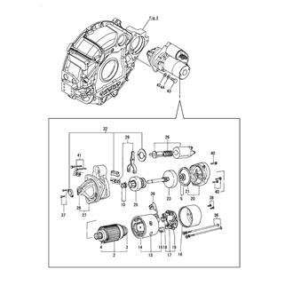 FIG 44. STARTER MOTOR(12V)