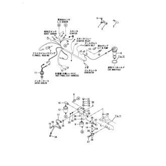 FIG 50. WIRE HARNESS & SENSOR(24V/EARTH TYPE)