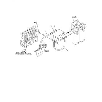 FIG 92. FUEL PIPE(PUMP - FILTER)(DUPLEX)